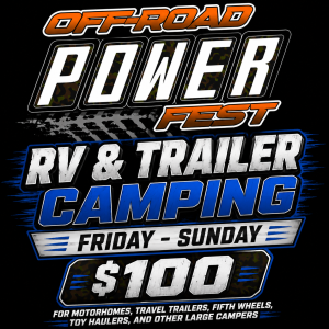 RV & Trailer Camping – $100 Friday - Sunday